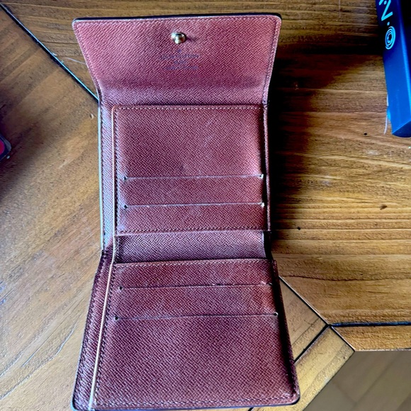 LOUIS VUITTON Monogramed Vintage Wallet Authentic TH0020 - Picture 3 of 5